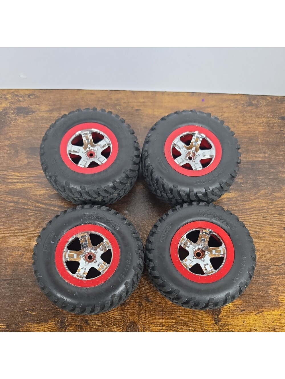 4x Traxxas Slash 2wd Bfgoodrich 1/10 Short Course Truck Tires & 12mm Hex Wheels